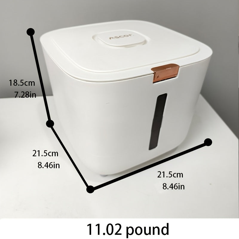 Pet Food Storage Container Flip-Top