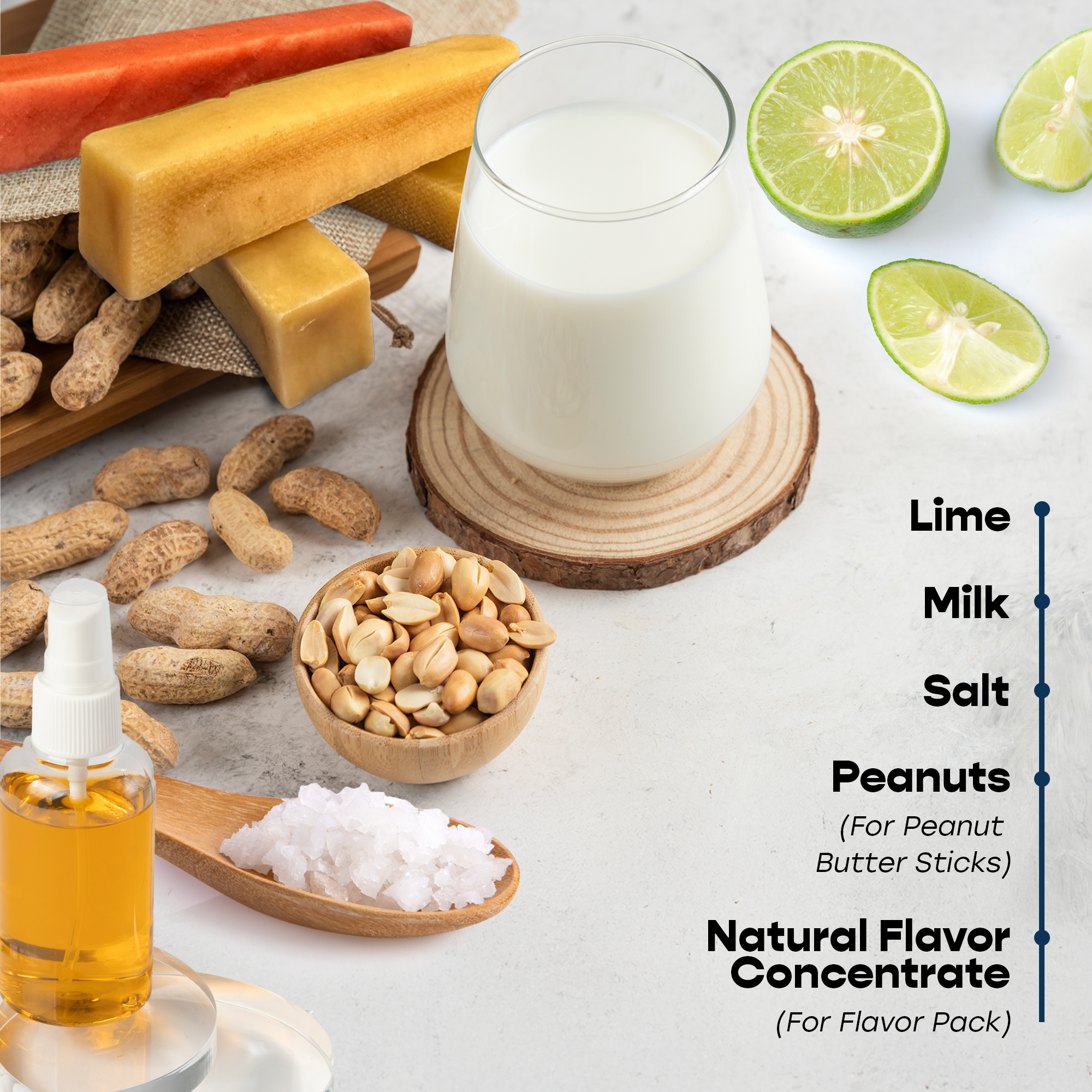 Flavored Large Yak Cheese (3 Pack) in Hand Woven Bag