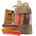 Flavored Large Yak Cheese (3 Pack) in Hand Woven Bag